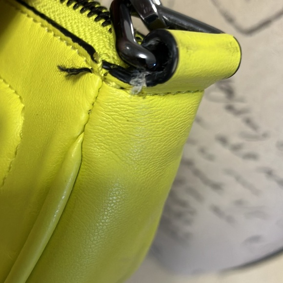 DKNY Orion Crossbody Bag Lemon Yellow - Picture 15 of 16